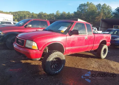 1998 GMC Sonoma Sls z USA, uszkodzony, nr VIN 1GTCT19W4W8532623